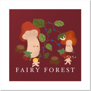 fairy forest Posters and Art